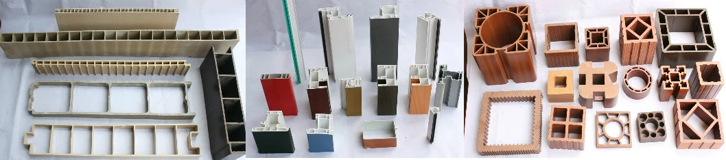 Turkish Style Plastic UPVC/PVC/WPC Window Castment-Fence-Door Frame-Ceiling Wall Panel Decking Floor Tile Bead Profile Extrusion Making Production Machine Price