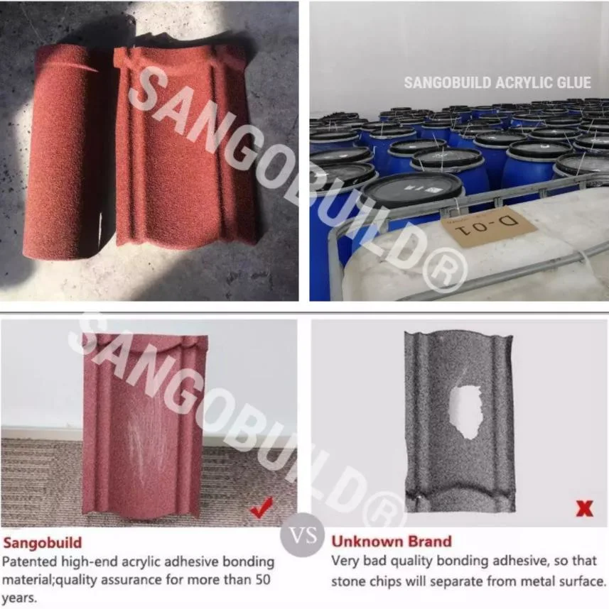 Factory Directly Price Stone Chips Coated Corrugated Steel Roofing Stone Coated Metal Roofing Tile and Accessories