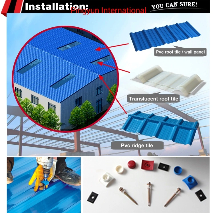Fiberglass Roofing Sheets/Plastic Roofing Sheets/Ridge Tile Accessories