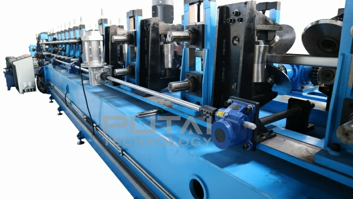 PT-C/Z/U Steel Structure Profile Purlin Roll Forming Machine Production Line