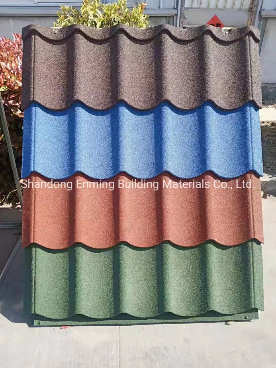China Manufacturer Roofing Sheets Roman Good Price Stone Coated Metal Roof Tiles Accessories