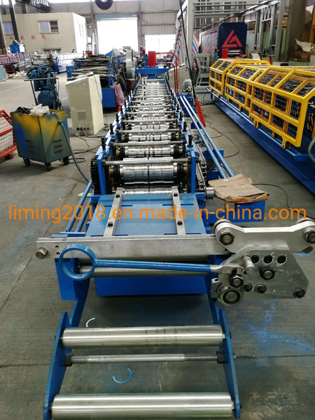 Automatic Australian Style Shutter Door Making Machine Auto Rolling New Type Roll Forming Machine