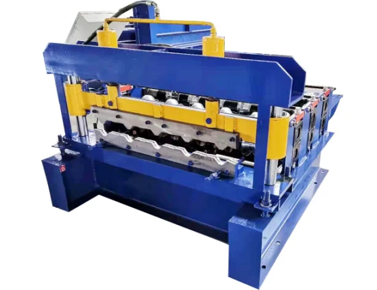 Metal Roofing Sheet Crimping Machine Arch Curve Roof Panel Roll Curving Bending Forming Machine Auto Hydraulic Roof Tile Crimping Machine