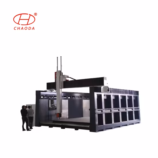 Factory Supply 5 Axis CNC 3D Wood Curving Machine / 5 Axis Wood Carving Machine