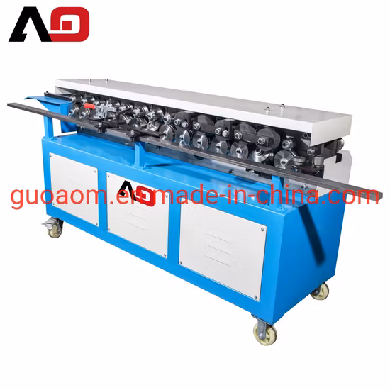 Square HVAC Ventilation Galvanized Sheet Metal Tdf Tdc Air Duct Clamping Flange Roll Clip Making Maker Former Forming Machine