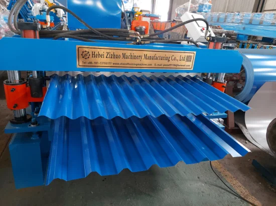 Direct Factory Galvanized Steel PV4-Ondulado Double Layer Metal Ibr Box Profile Roofing Sheet Cold Tile Making Roll Forming Machine for Chile