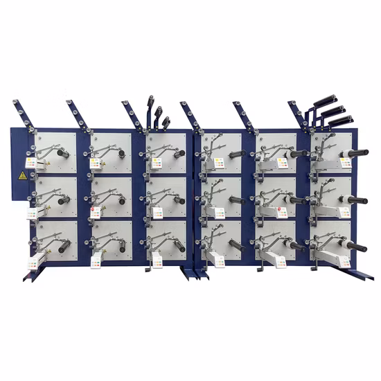 Cablefilling Materials Multi Head Traverse Slitting and Spool Winding Machine