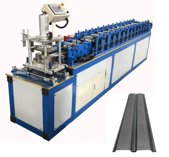 Iron Track Double Profile Full Automatic Rolling Shutters Strip Machine Roller Shutter Door Guide Making Roll Forming Machine