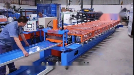 Xiamen City Standing Seam Roofing Panel Roll Forming Machine with Automatic