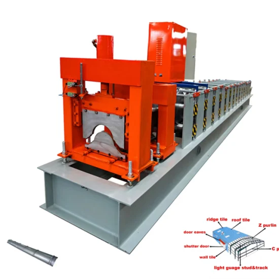 Xinnuo 312 Automatic Ridge Metal Roofing Sheet Rolling Machine and Standing Seam Metal Roofing