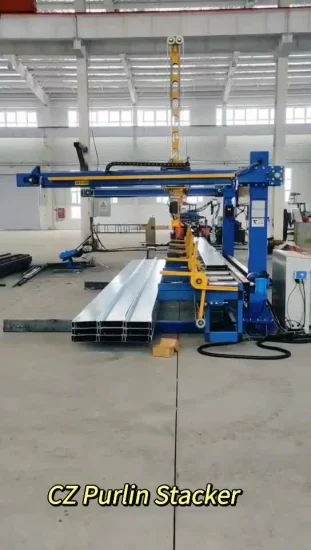Auto Cuz Lgsf Light Gauge Steel Framing / Frame House Building Purlin Metal Stud Cold Roll Forming Making Machine with CE Certificate 1 Year Warranty
