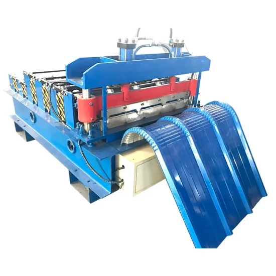 Low Price 230-300MPa Strength PPGI Roofing Sheet Crimping and Curving Machine