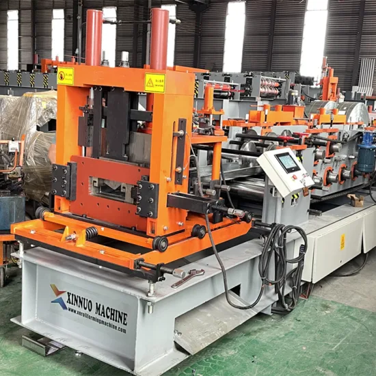 Xn Automatic C Purlin Cold Roll Forming Machine High Speed Steel C Channel Machine