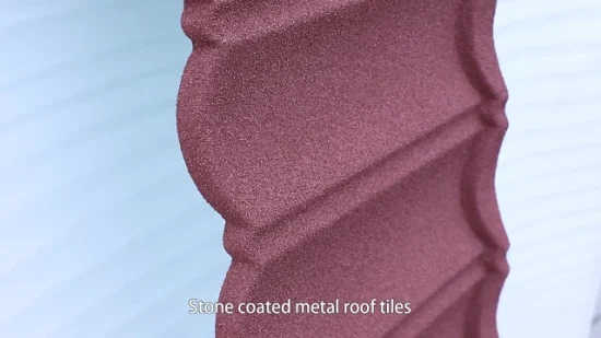 Best-Selling in Africa with 50-Year Warranty Zinc Color Stone Coated Aluminium Metal Roofing Tiles Accessories