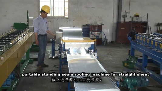 Self Lock Standing Seam Panel Roll Forming Machine for Roofing